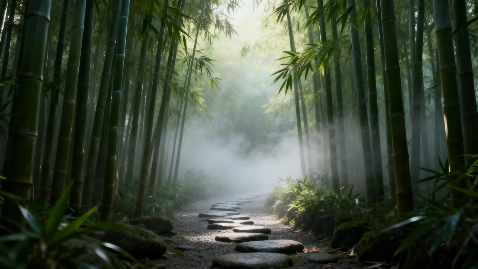 Studio Visual still, widescreen 16:9 — sample output